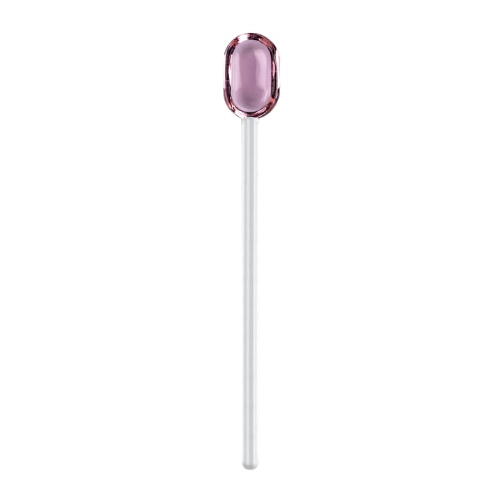 Muurla �ラテスプーン ガラス 15.5 cm - Pink-clear - Muurla | ムールラ