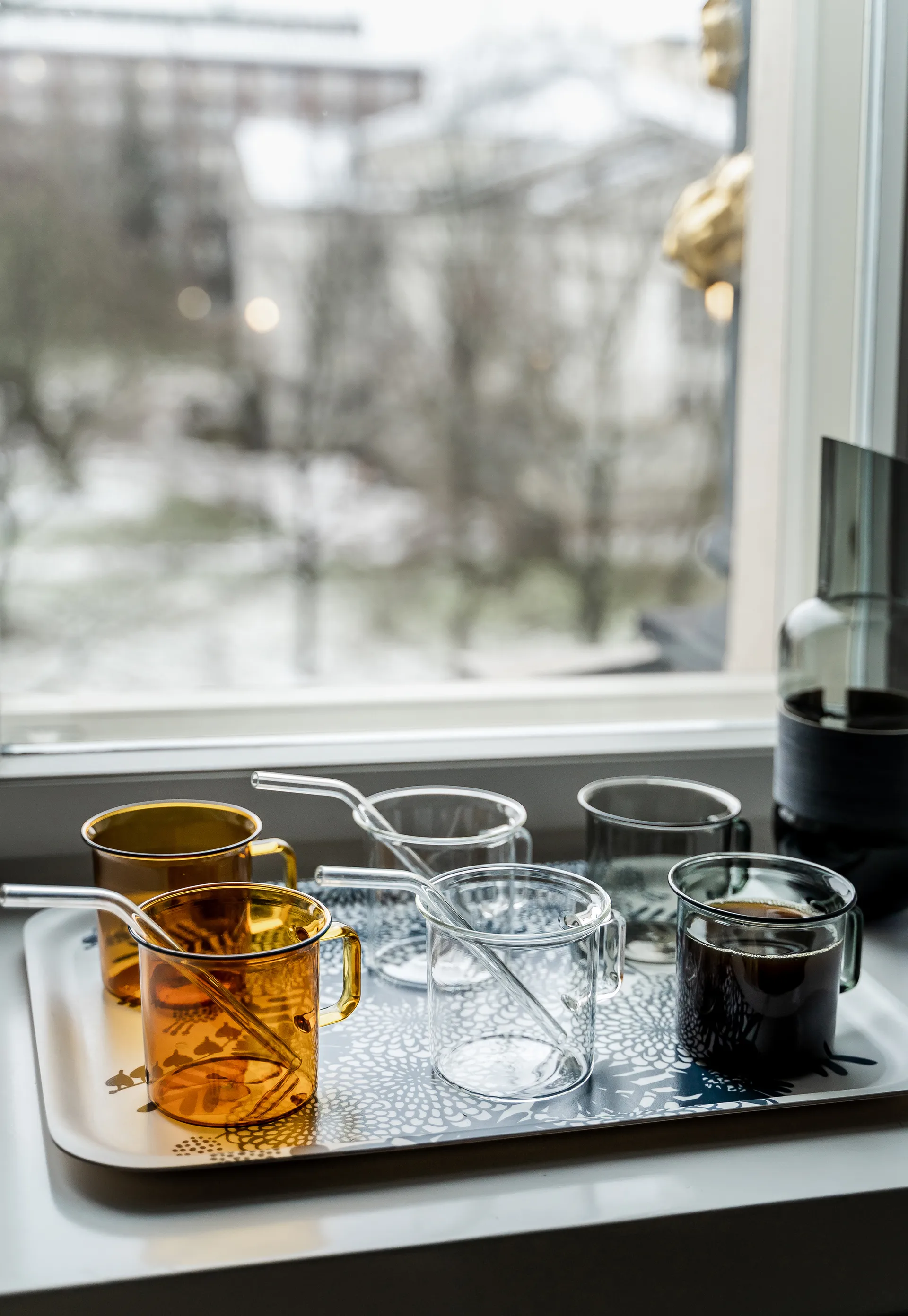 Muurla ガラスマグ 35 cl, grey Muurla | ムールラ