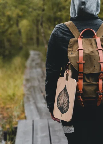 Nordic Chop & Serve トレイ 21x31 cm - The Pine Cone-The Birch Leaf - Muurla | ムールラ