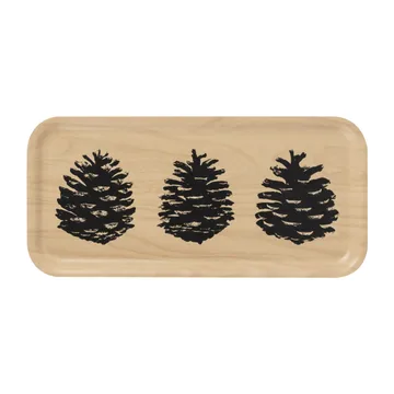 Nordic The Pine Cone トレイ 13x27 cm - Nature-black - Muurla | ムールラ