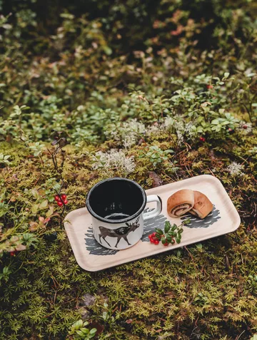 Nordic The Pine Cone トレイ 13x27 cm - Nature-black - Muurla | ムールラ