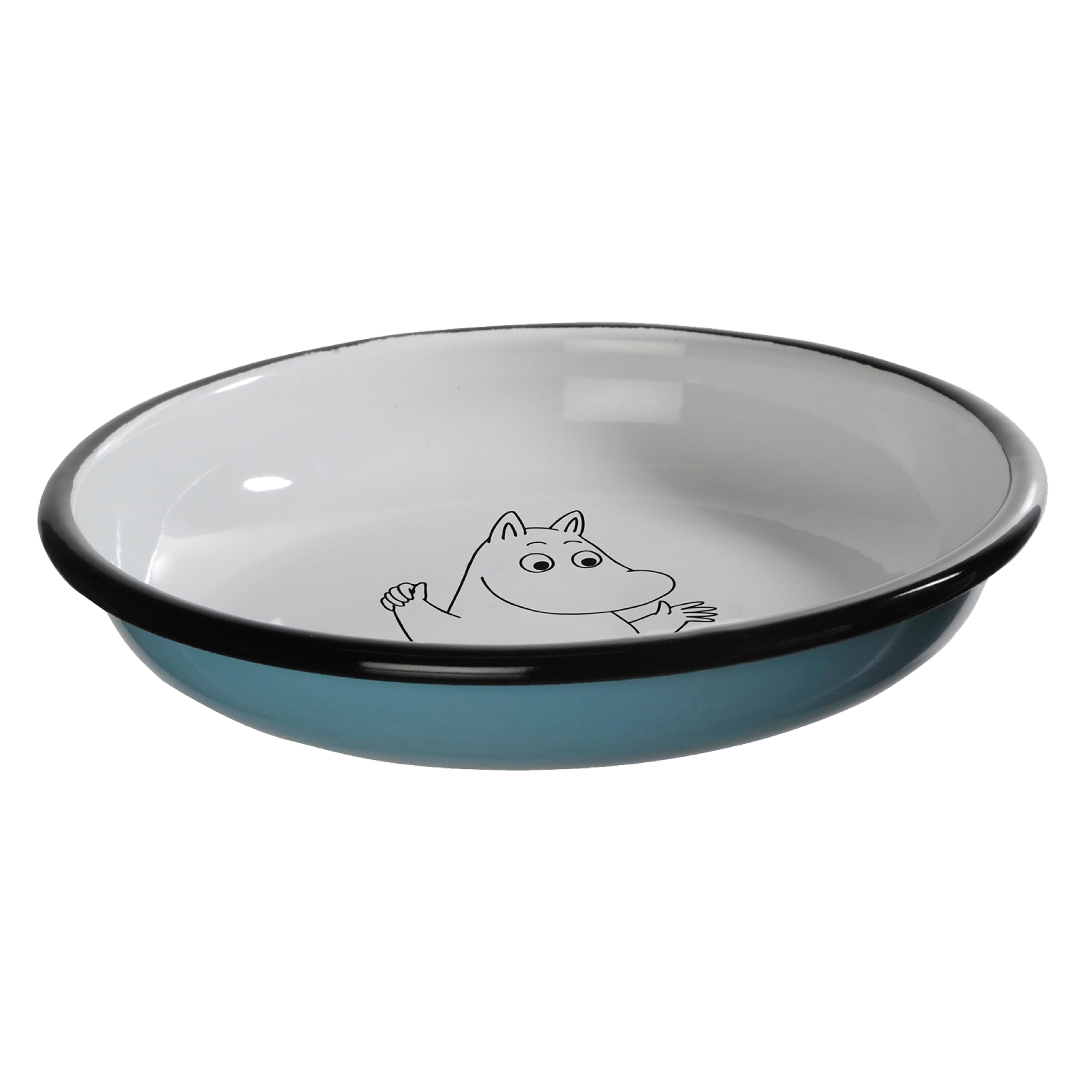 Muurla ムールラ ムーミン エナメルプレート 18cm 4枚 北欧食器