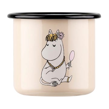 Snorkmaiden Retro エナメルマグ 37 cl - Beige - Muurla | ムールラ