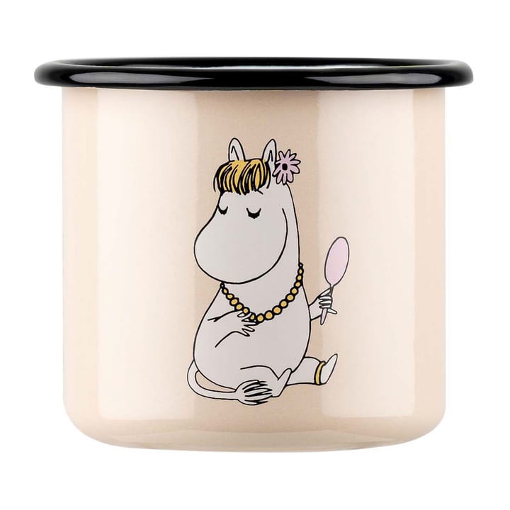 Snorkmaiden Retro エナメルマグ 37 cl, Beige Muurla | ムールラ