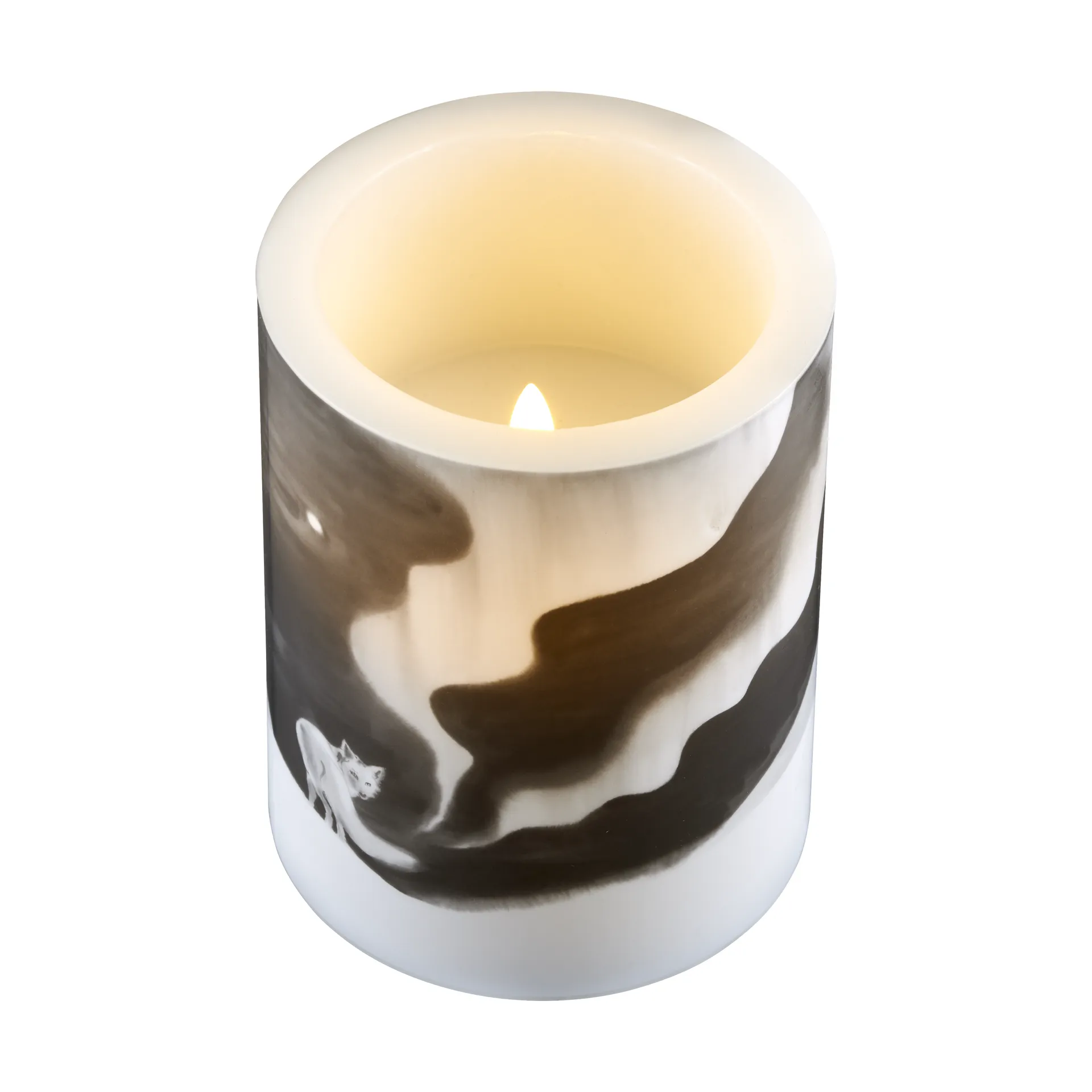 Teemu Järvi x Muurla LED キャンドル Ø12.5 cm, Fox Muurla | ムールラ