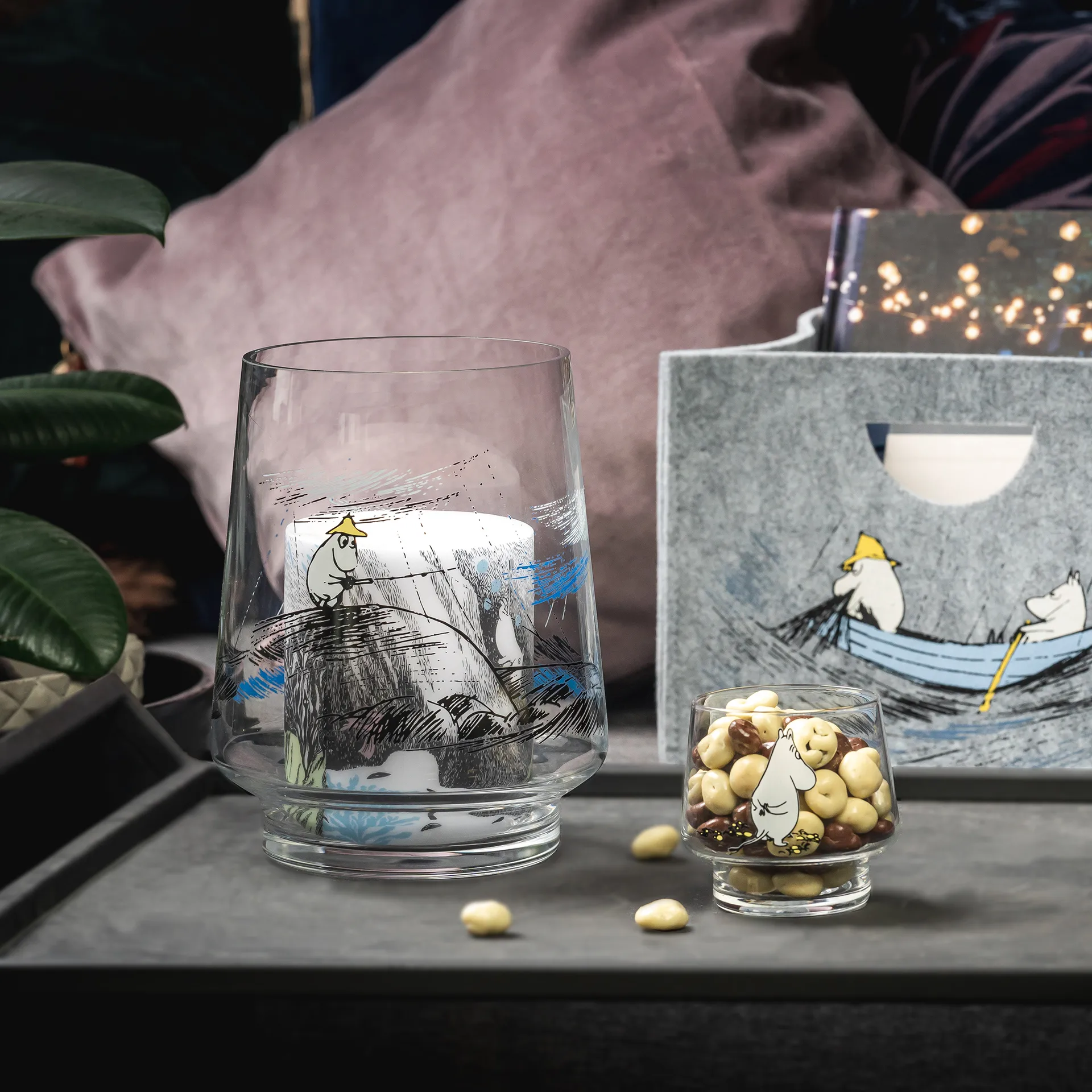 The wait ランタン, clear-white Muurla | ムールラ