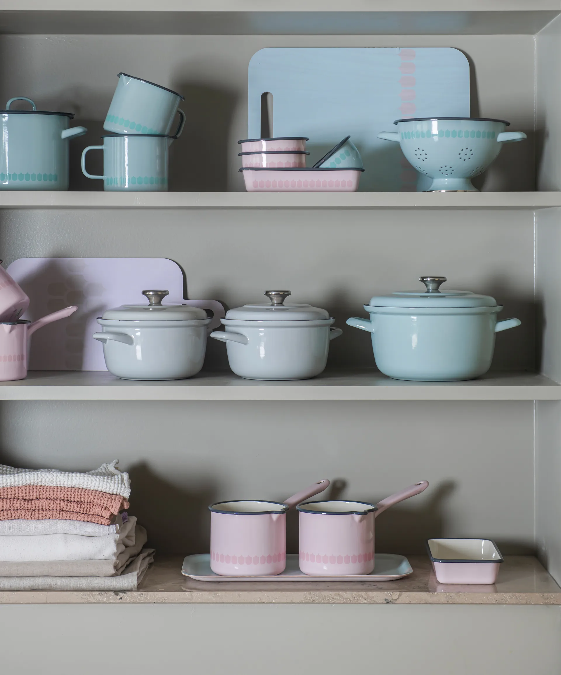 Vappu エナメル ポット 1.3 L, Green Muurla | ムールラ