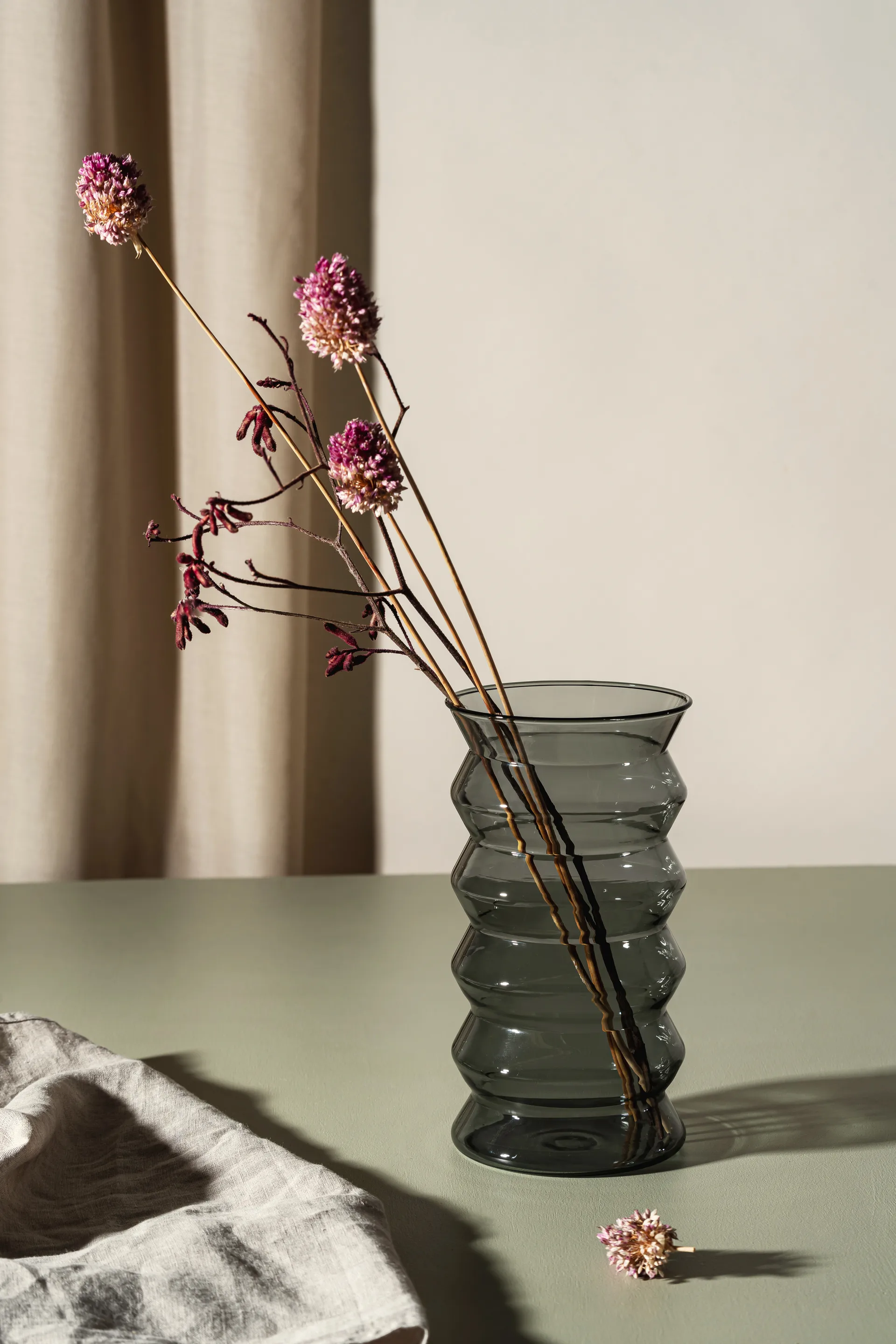 Waves 花瓶 20 cm, Grey Muurla | ムールラ