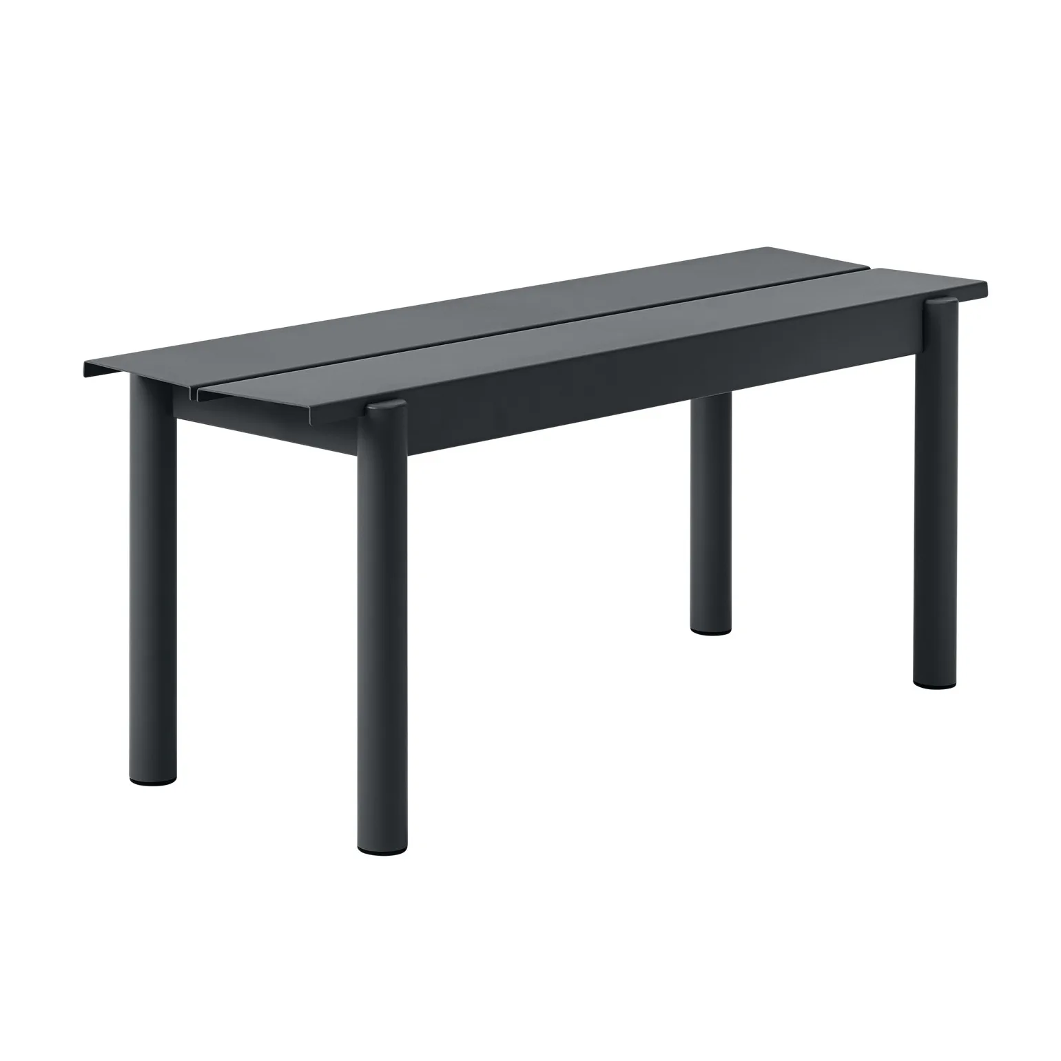 リニアスチールベンチ 110cm, Black Muuto | ムート