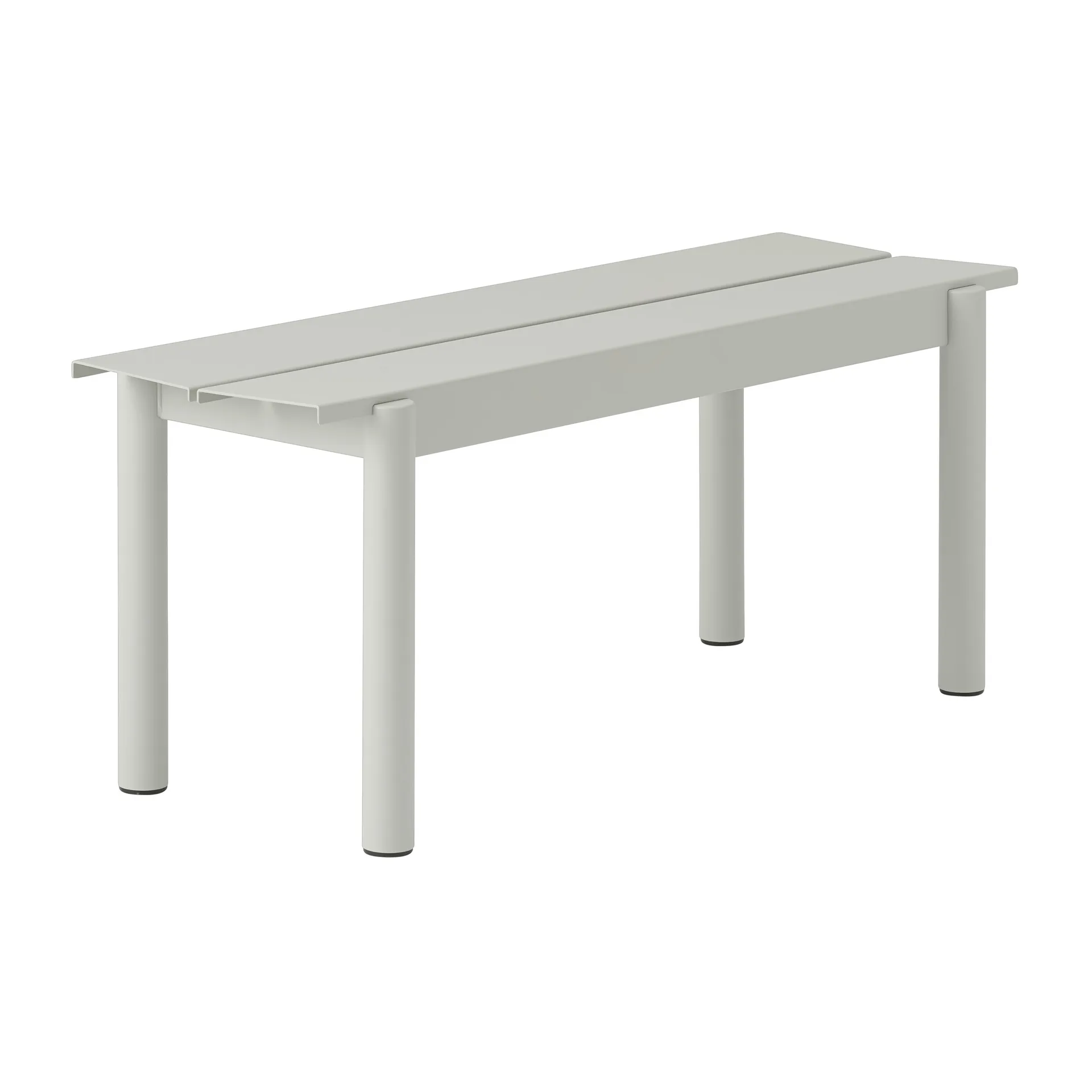 リニアスチールベンチ 110cm, Grey (RAL 7044) Muuto | ムート