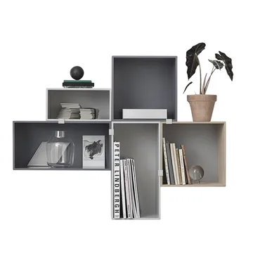 ミニスタック 2.0 収納システム シェルフ L - grey - Muuto | ムート