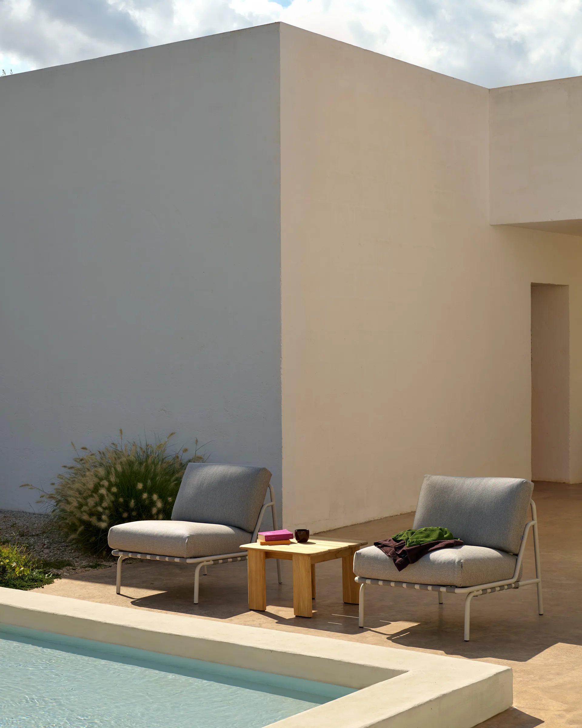 Assemble コーヒーテーブル, Teak, 55x55 cm Muuto | ムート