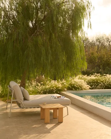 Assemble コーヒーテーブル - Teak, 55x55 cm - Muuto | ムート