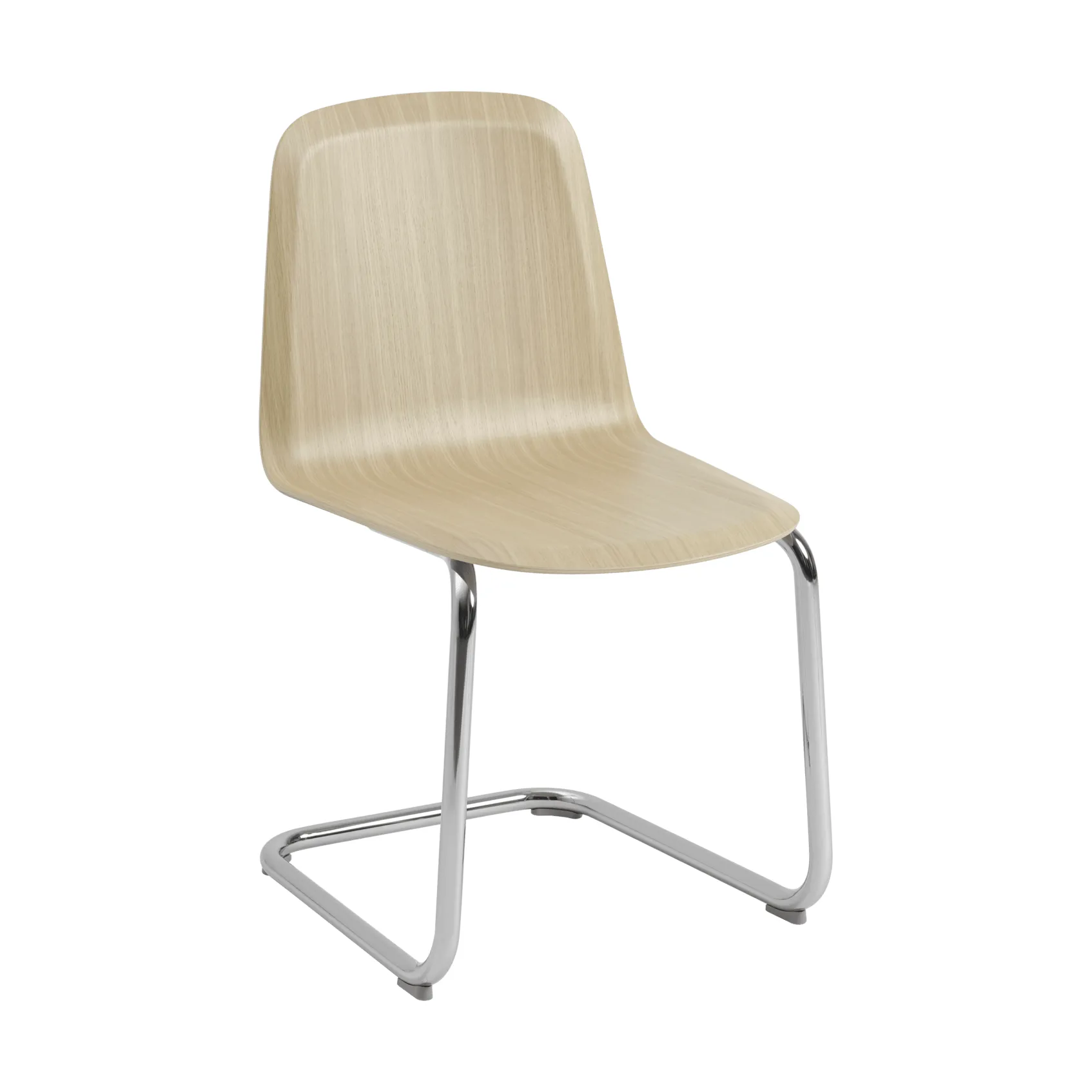 Brink Chair カンチレバーベース チェア, Oak-chrome Muuto | ムート