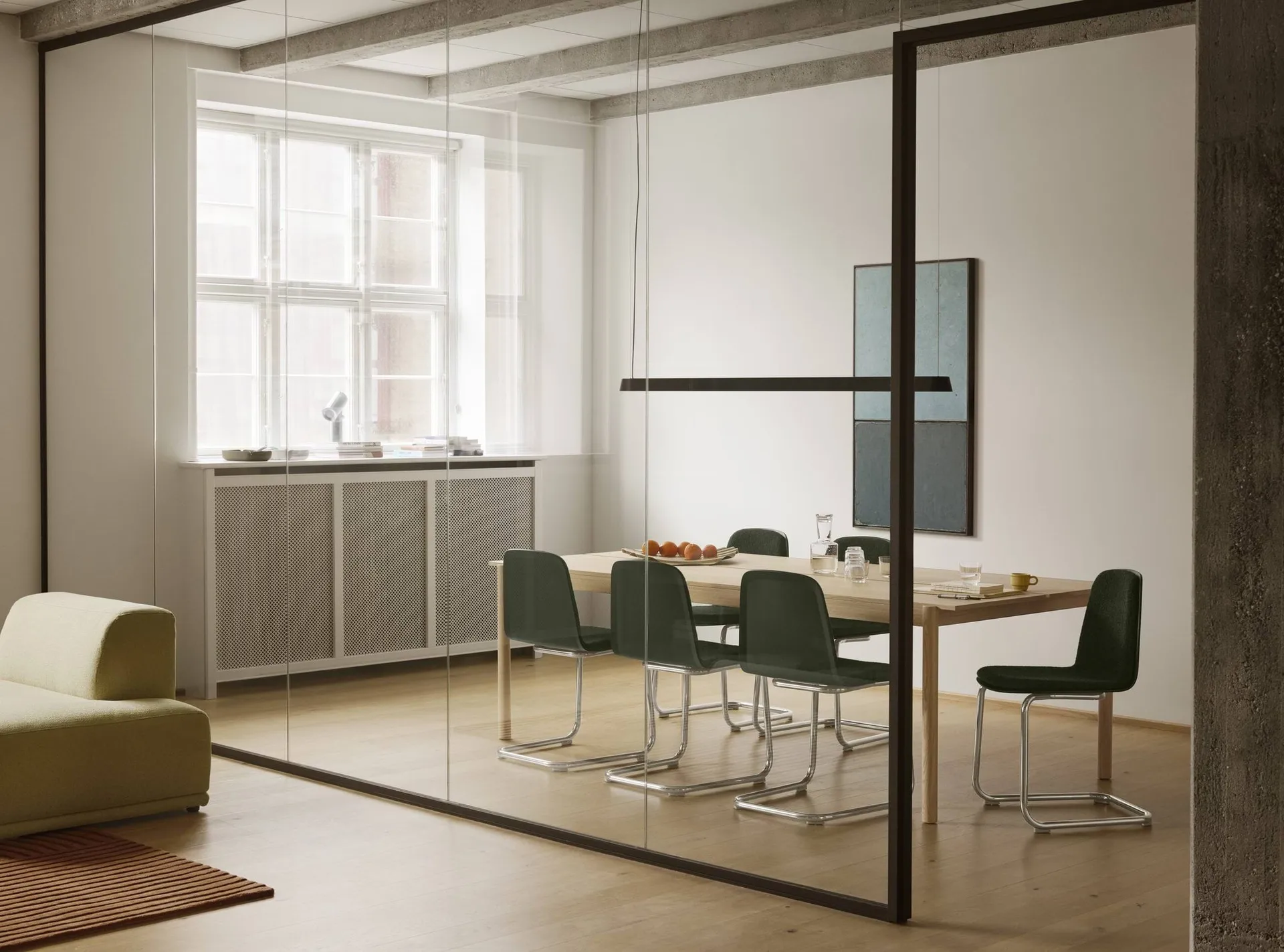 Brink Chair カンチレバーベース チェア, Oak-chrome Muuto | ムート