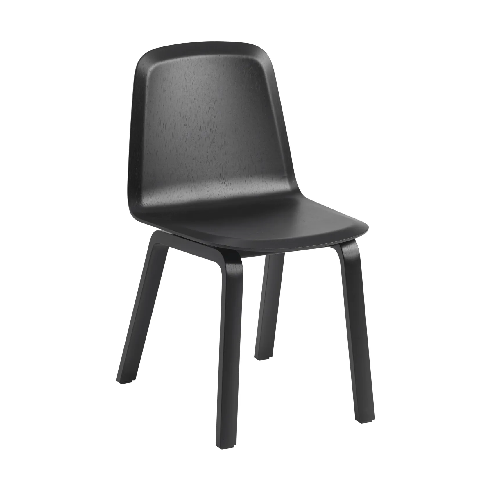 Brink Chair Wood Base チェア, Black Muuto | ムート