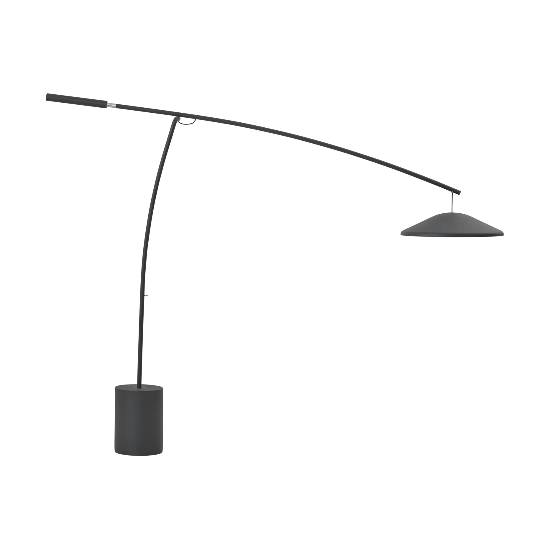 Contra フロアランプ, Anthracite black-concrete, 188 cm Muuto | ムート