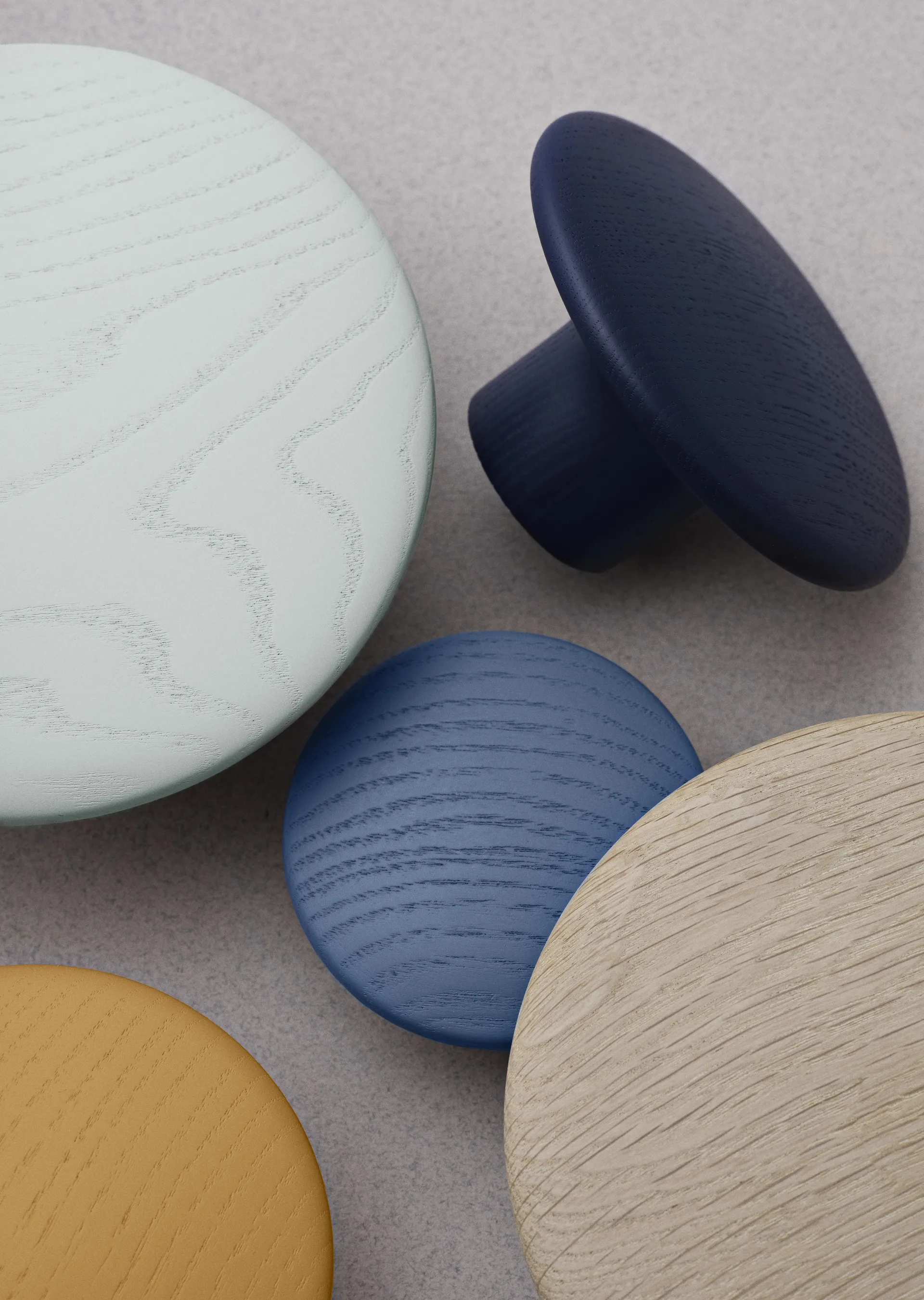 Dots ウッドフック burnt orange, Ø13 cm Muuto | ムート