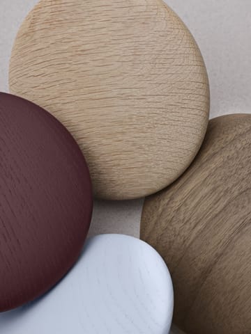 Dots ウッドフック dark stained brown - Ø17 cm - Muuto | ムート