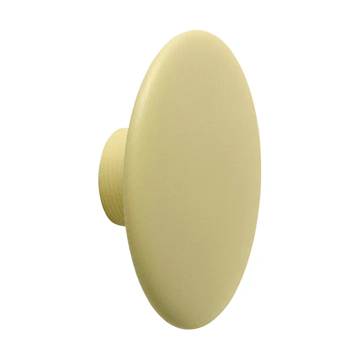 Dots Wood コートフック - Yellow-beige, Ø13 cm - Muuto | ムート