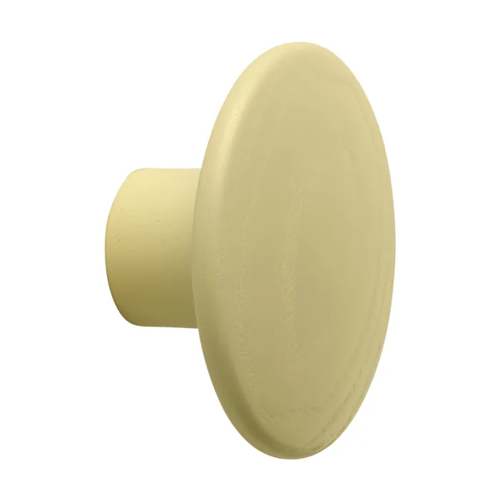 Dots Wood コートフック - Yellow-beige, Ø6.5 cm - Muuto | ムート