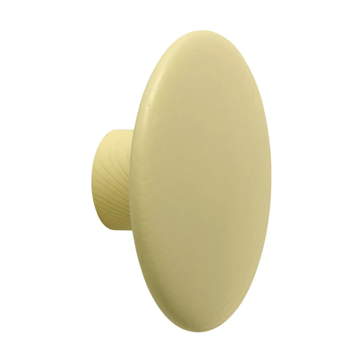 Dots Wood コートフック - Yellow-beige, Ø9 cm - Muuto | ムート