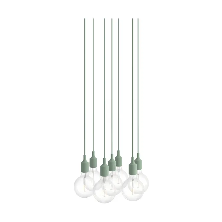 E27 ペンダントランプ クラスター 7灯 - Light green - Muuto | ムート
