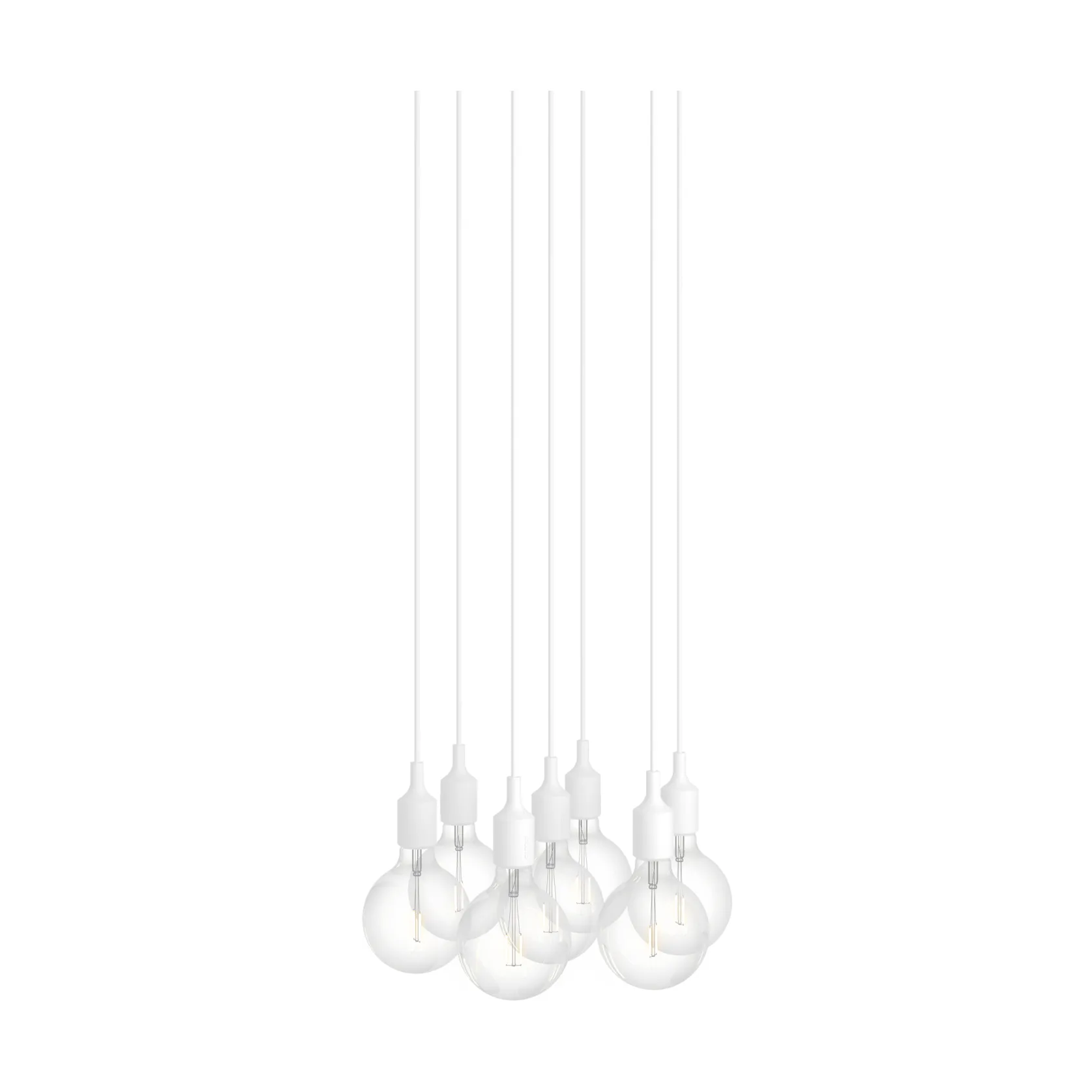 E27 ペンダントランプ クラスター 7灯, White Muuto | ムート