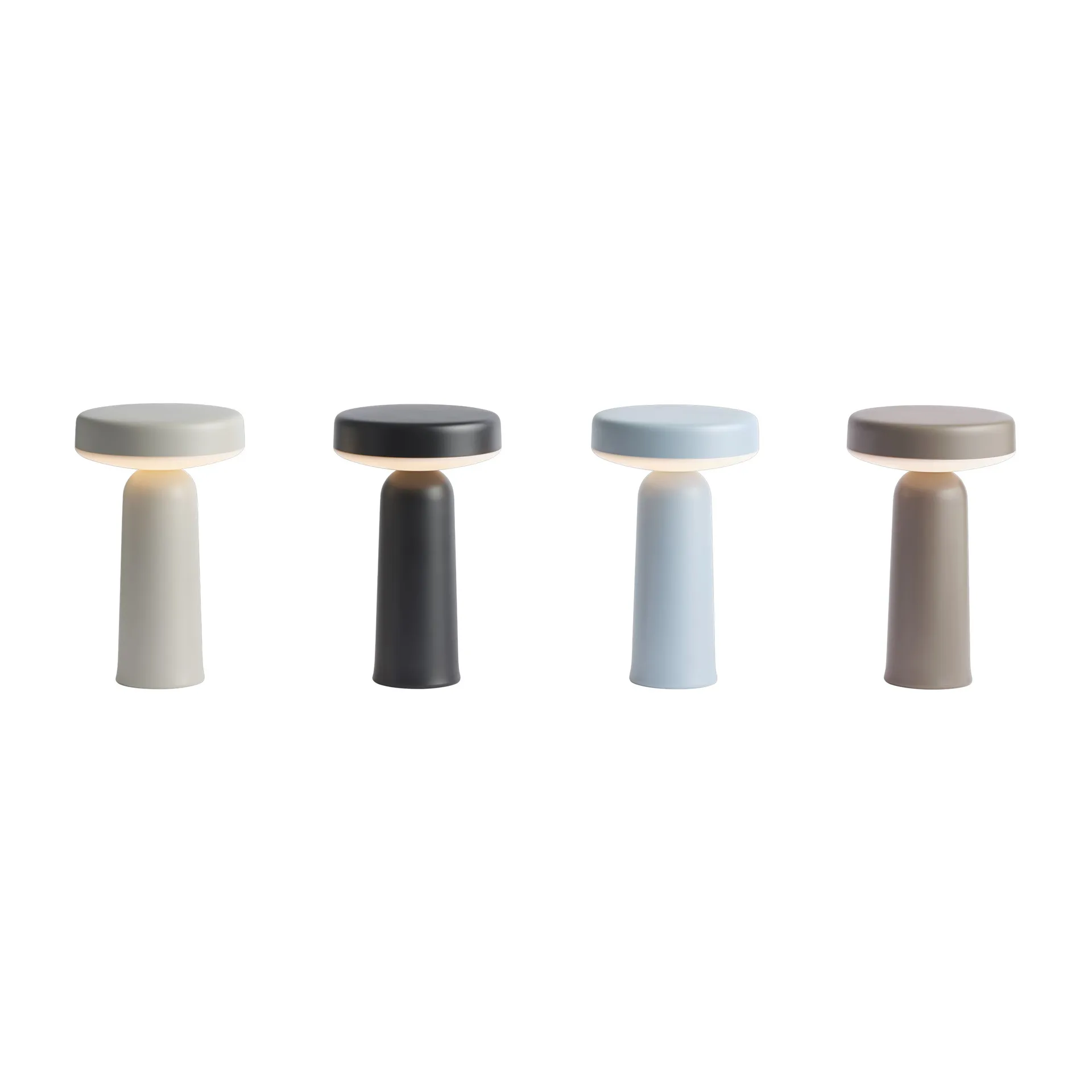 Ease ポータブルテーブルランプ 21.5 cm, Black Muuto | ムート