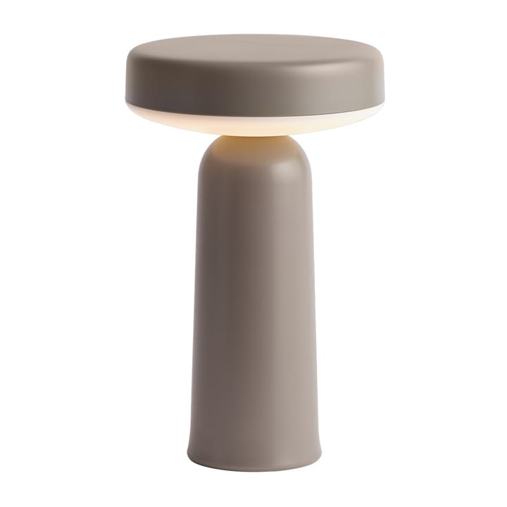Ease ポータブルテーブルランプ 21.5 cm, Taupe Muuto | ムート