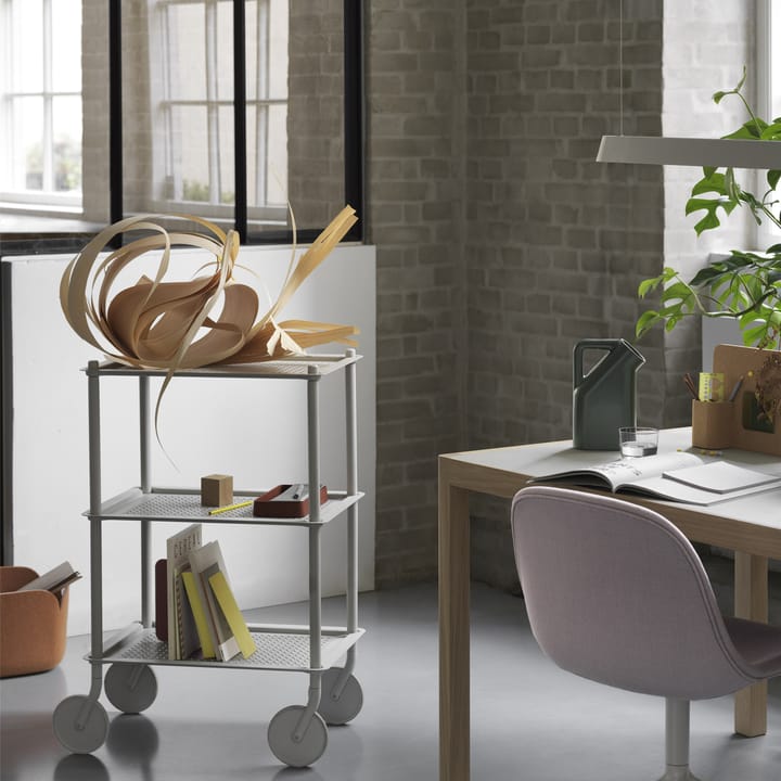 Flow 3 レイヤー ワゴン 90 cm, Grey Muuto | ムート