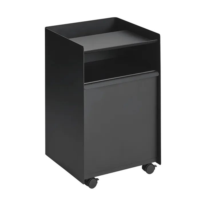 Folded Trolley ワゴン 引き出し付き - Black - Muuto | ムート