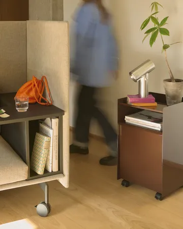 Folded Trolley ワゴン 引き出し付き - Black - Muuto | ムート