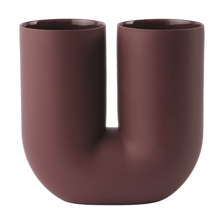 Kink 花瓶 26 cm - Deep red - Muuto | ムート