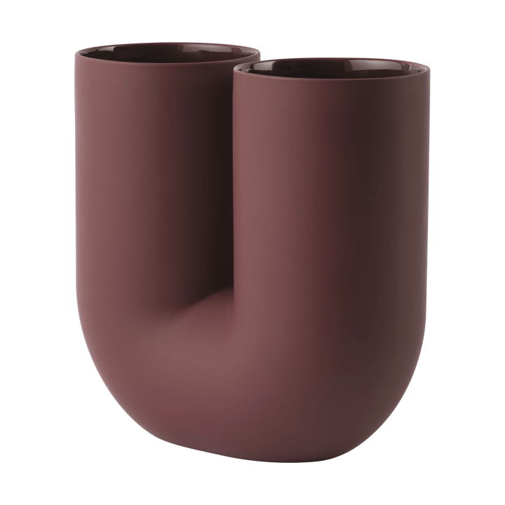 Kink 花瓶 26 cm, Deep red Muuto | ムート