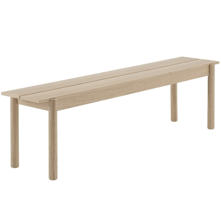 Linear ベンチ, oak - 33.5 cm - Muuto | ムート