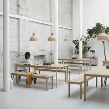 Linear ベンチ, oak - 33.5 cm - Muuto | ムート
