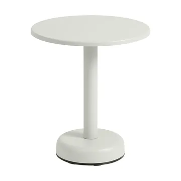 Linear Steel コーヒーテーブル - Grey, Ø42x47 cm - Muuto | ムート