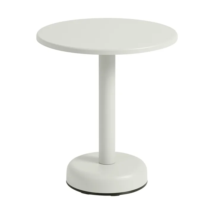 Linear Steel コーヒーテーブル - Grey, Ø42x47 cm - Muuto | ムート