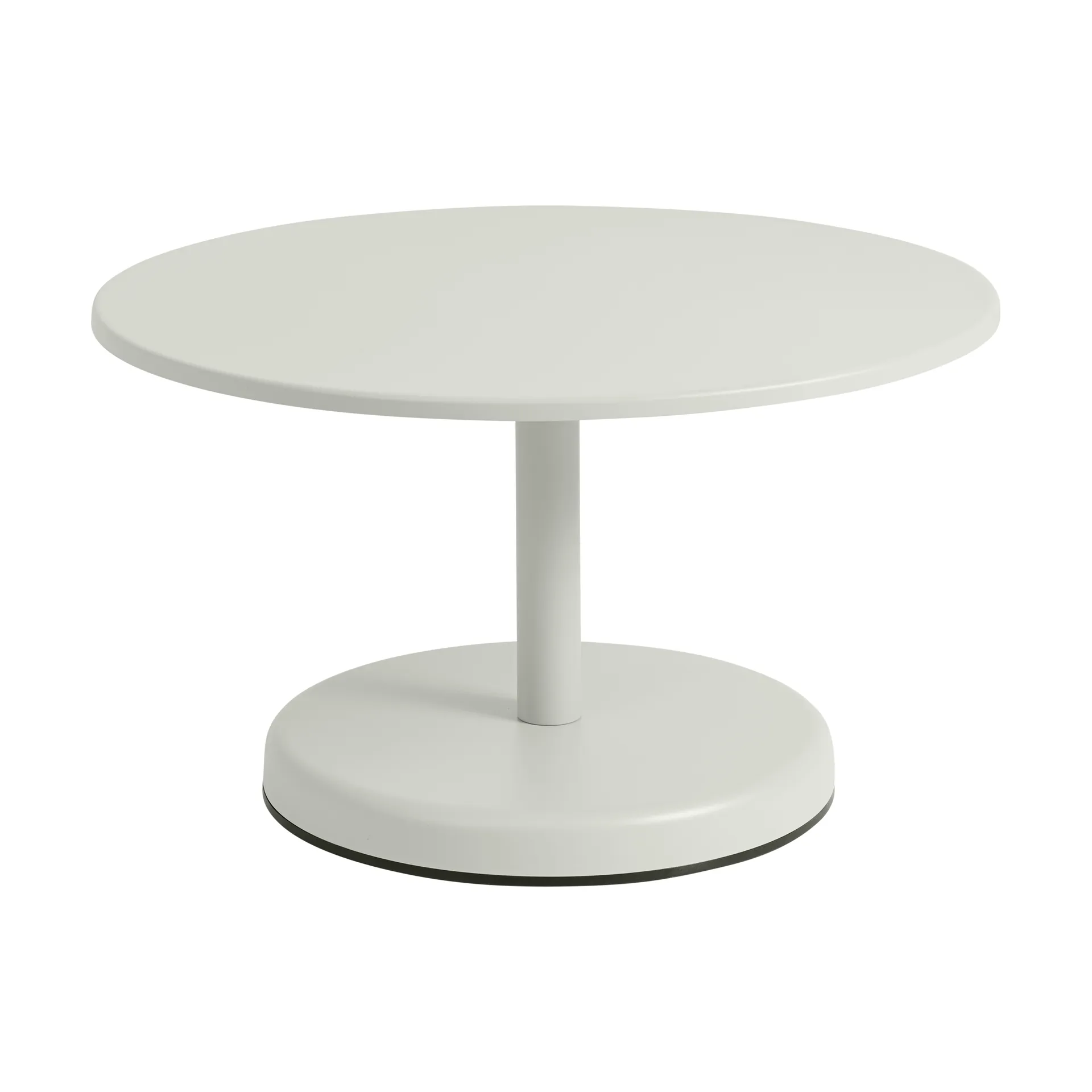 Linear Steel コーヒーテーブル, Grey, Ø70x40 cm Muuto | ムート