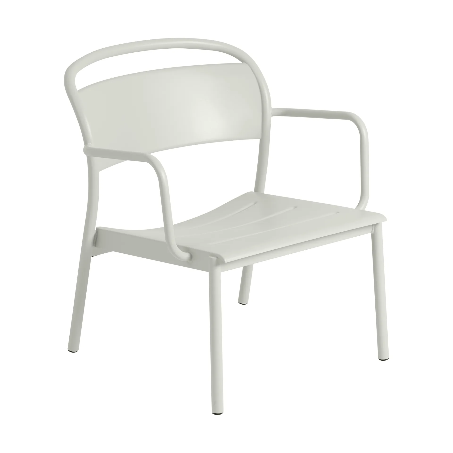Linear Steel ラウンジアームチェア, Grey Muuto | ムート