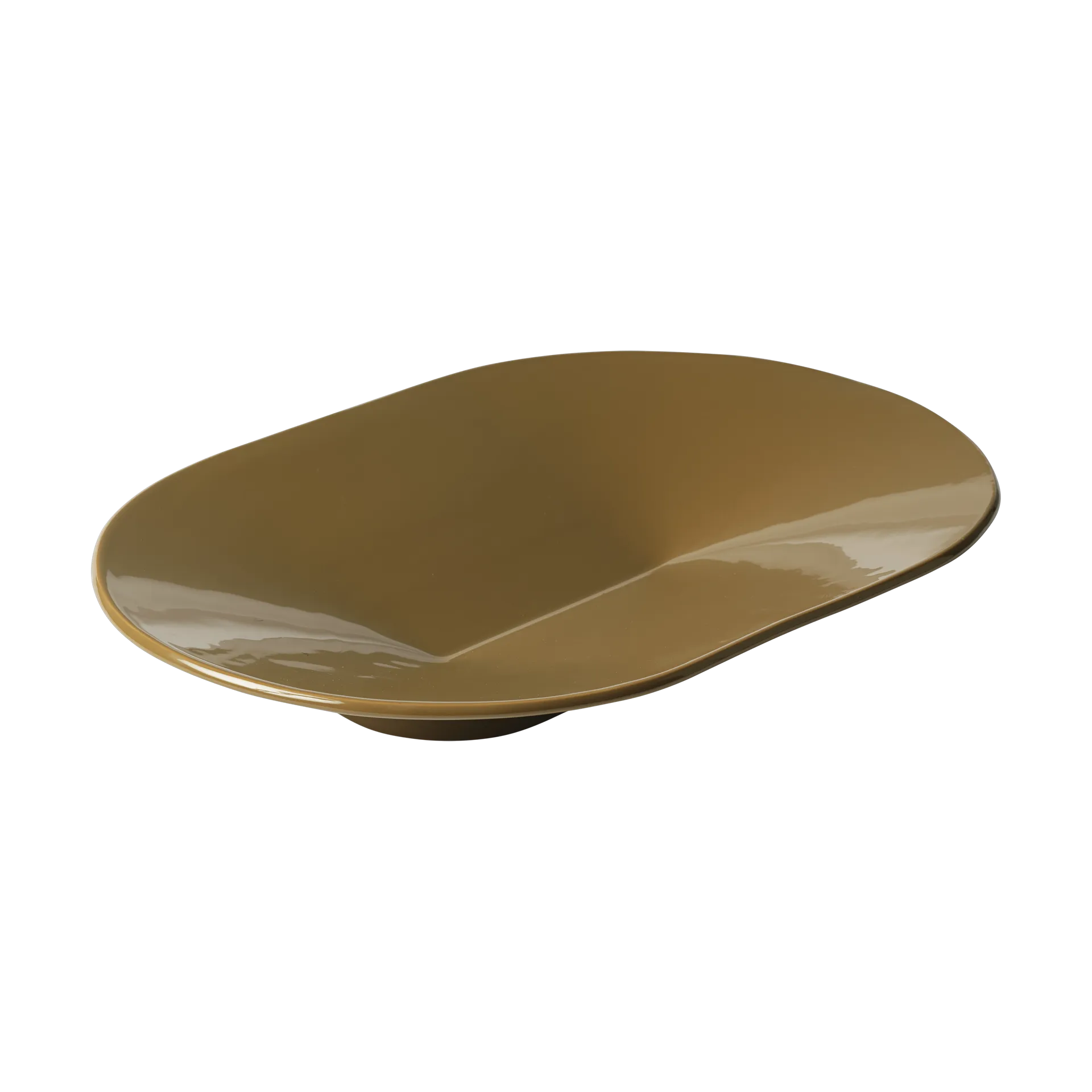 Mere ボウル 52x36 cm, Brown Green Muuto | ムート