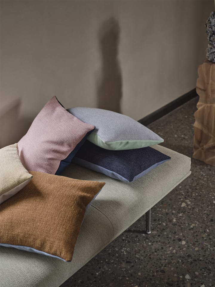 Mingle クッション 45x45 cm, Copper Brown-Light Blue Muuto | ムート