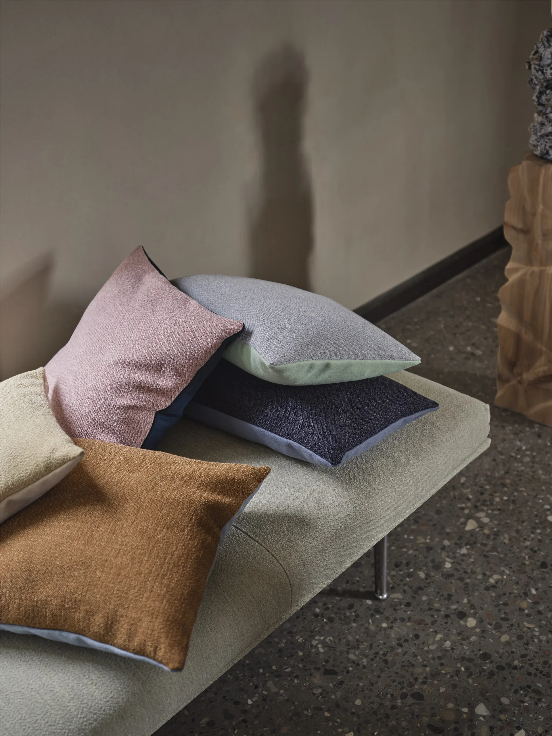 Mingle クッション 45x45 cm, Light Yellow Muuto | ムート