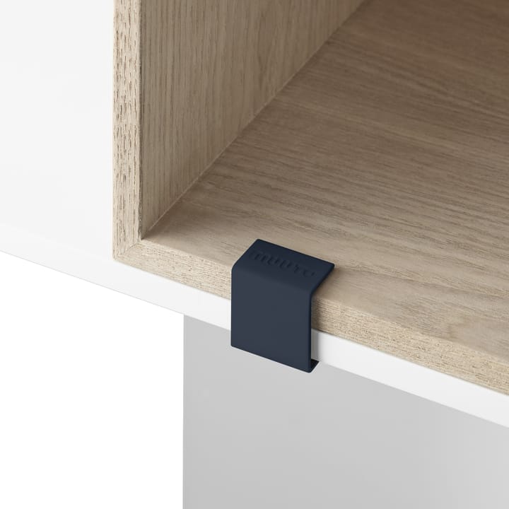Mini stacked 2.0 clips, 5 pack, midnight blue Muuto | ムート