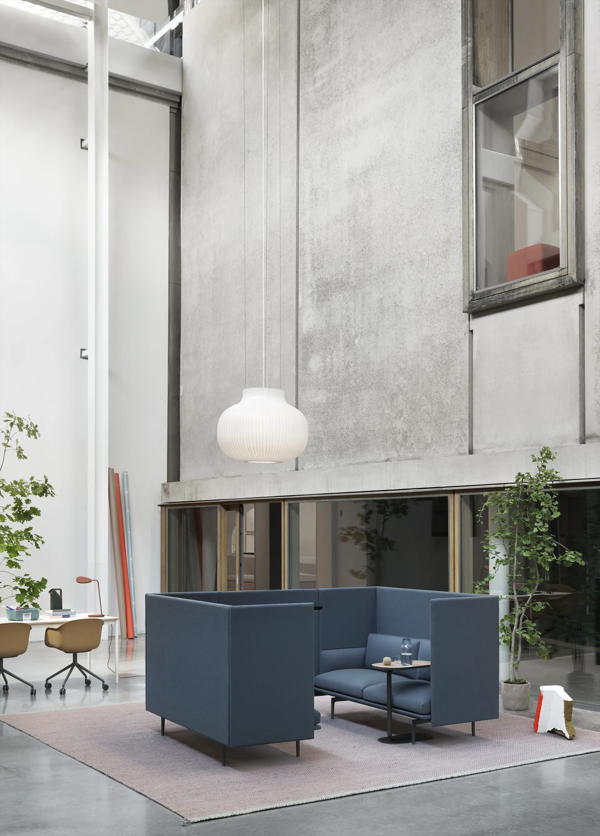 Ply ウールラグ 270x360 cm, Light Rose Muuto | ムート