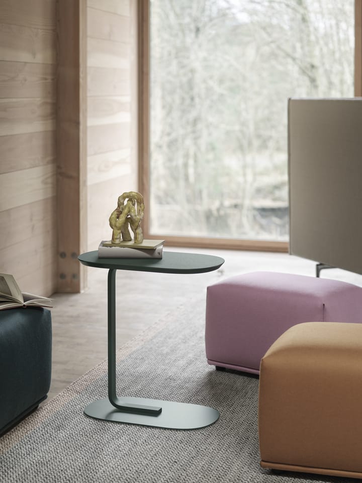 Relate サイドテーブル 60,5 cm, Dark green Muuto | ムート