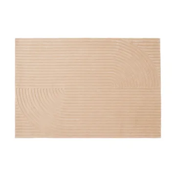 Relevo Rug Quattro ウールラグ - Light rose, 170x240 cm - Muuto | ムート