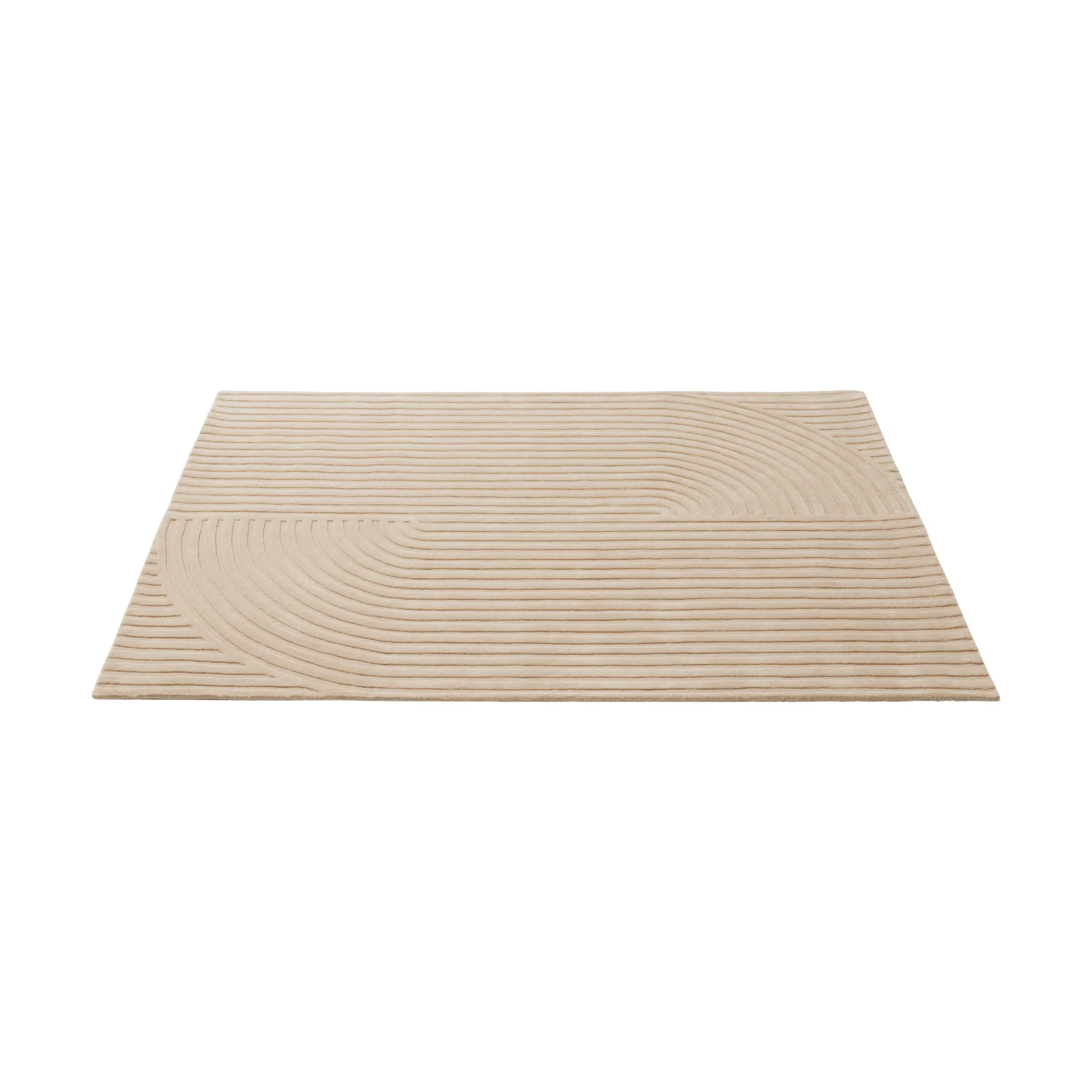 Relevo Rug Quattro ウールラグ, Light rose, 170x240 cm Muuto | ムート
