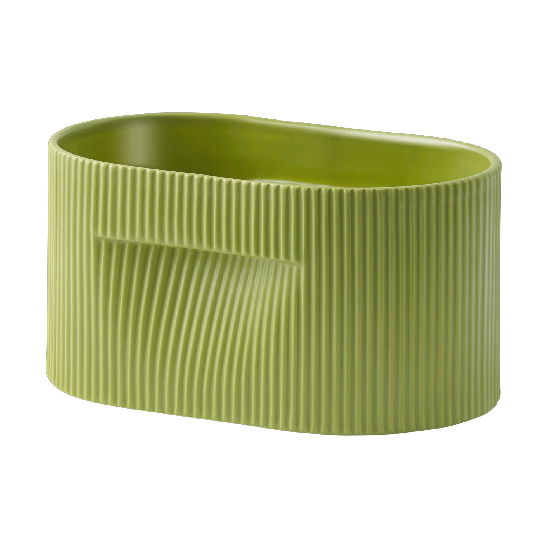 Ridge 鉢 13 cm, Moss green Muuto | ムート